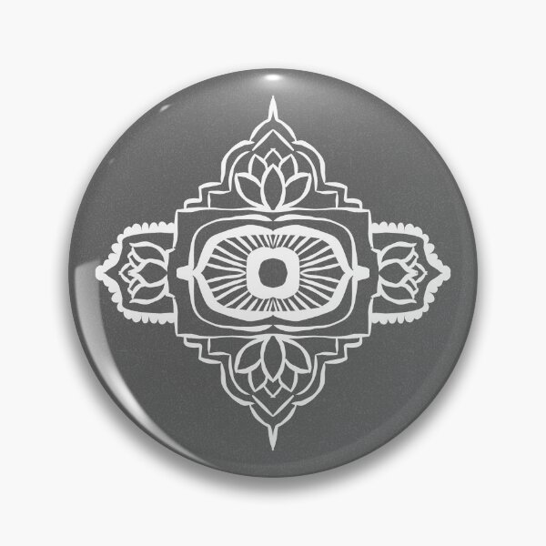 Item preview, Ajna Padma - Slate + Snow designed and sold by Irene Estelle.