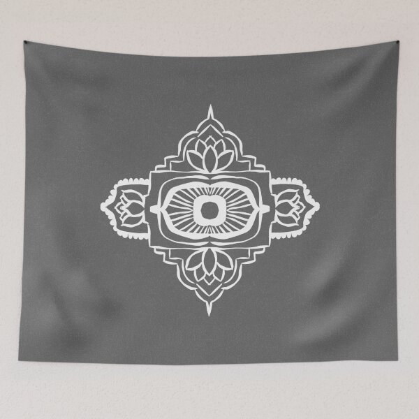 Item preview, Ajna Padma - Slate + Snow designed and sold by Irene Estelle.