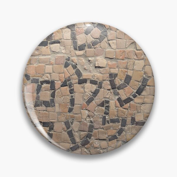 Aperçu de l'œuvre Mosaïque avec le mot « shalom » (paix) créée et vendue par Raphael Shochat.