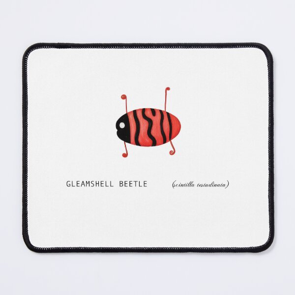 Item preview, Gleamshell Beetle (scintilla testudinata) designed and sold by WhiskerWish.