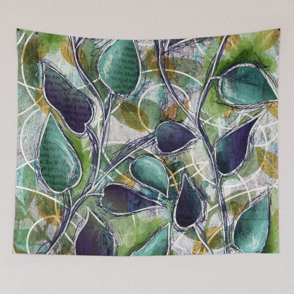 Item preview, Rambling Vine Leaves designed and sold by FeralLaFemme.