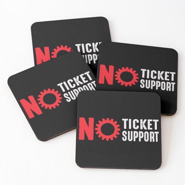 Item preview, No Ticket No Support IT Specialist IT Admin Administrator designed and sold by Tig3rE.