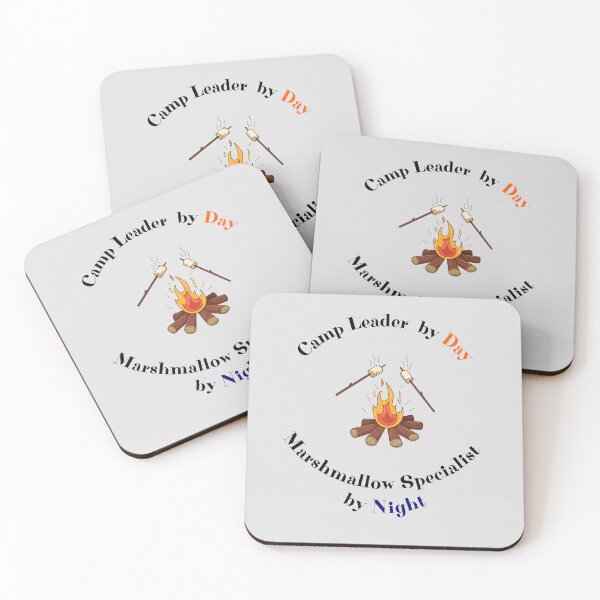 Item preview, Camp Leader By Day Marshmallow Specialist By Night designed and sold by Little Designs.