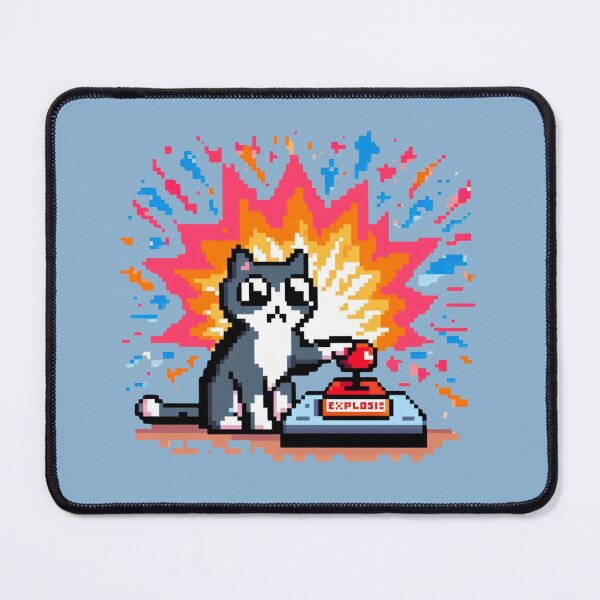 Aperçu de l'œuvre Chat sans conscience créée et vendue par Pixel-Forge.