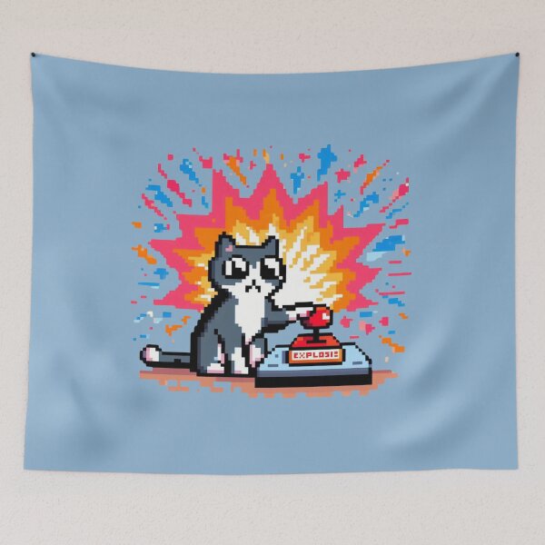 Item preview, Cat without a conscience designed and sold by Pixel-Forge.