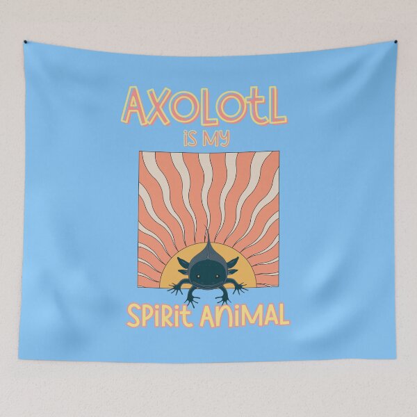 Item preview, Axolotl Spirit Animal designed and sold by AnnDart.