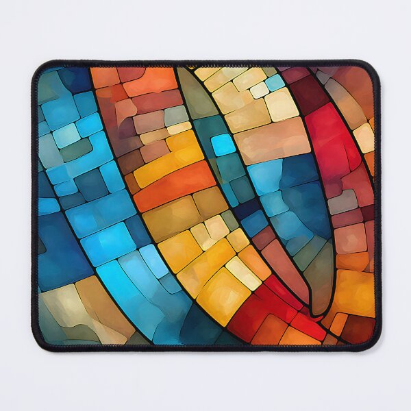 Item preview, Colorful Mosaic Abstract 9 designed and sold by Made-by-Gus.