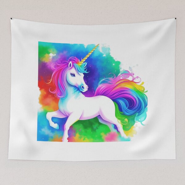 Item preview, Colorful Pretty Unicorn designed and sold by TGAL2.