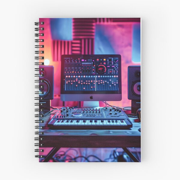 Item preview, Desk Setup With Keyboard Monitor and Speakers - Audio Scenes designed and sold by frequent-art.