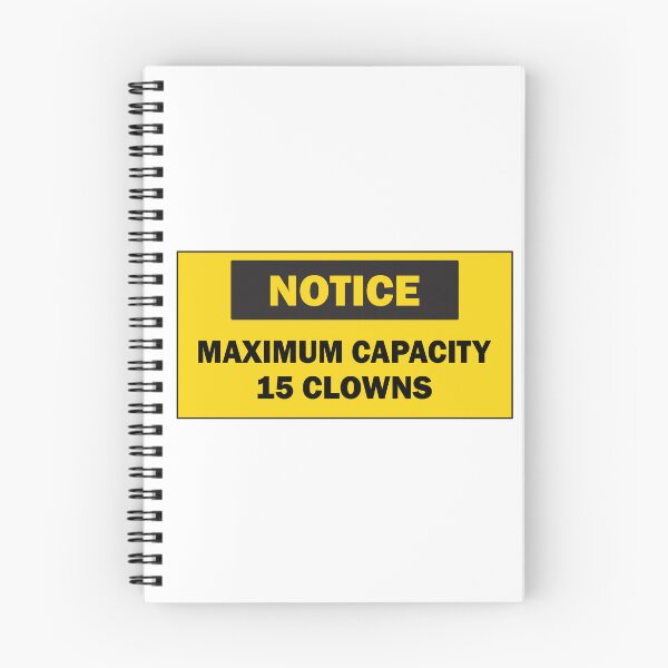 Item preview, Maximum Capacity 15 Clowns, Funny Bumper designed and sold by fanky-bumper.
