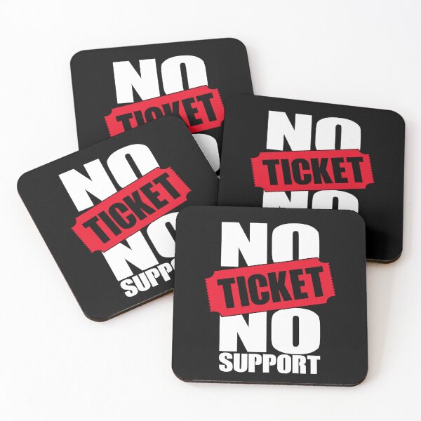 Item preview, No Ticket No Support IT Specialist IT Admin Administrator designed and sold by Tig3rE.