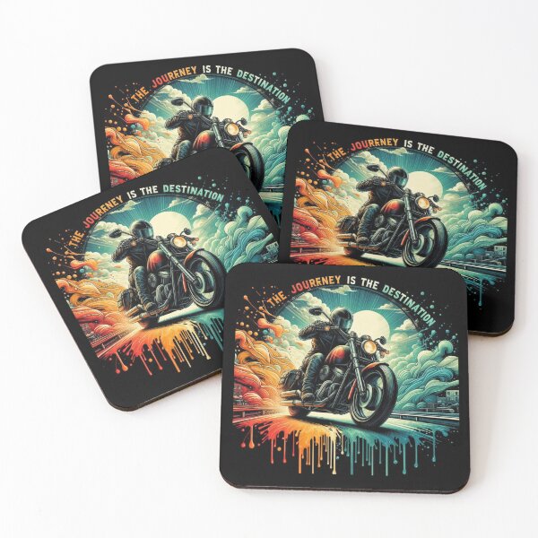 Item preview, Adventure Biker Road Trip Journey Destination designed and sold by redask2me.