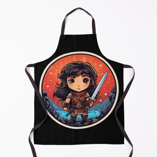 Item preview, Little girl warrior designed and sold by Sopilka.