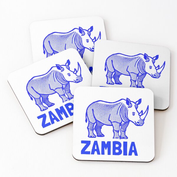 Item preview, Zambia - rhinoceros designed and sold by DiscoDash.