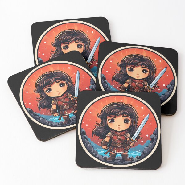 Item preview, Little girl warrior designed and sold by Sopilka.