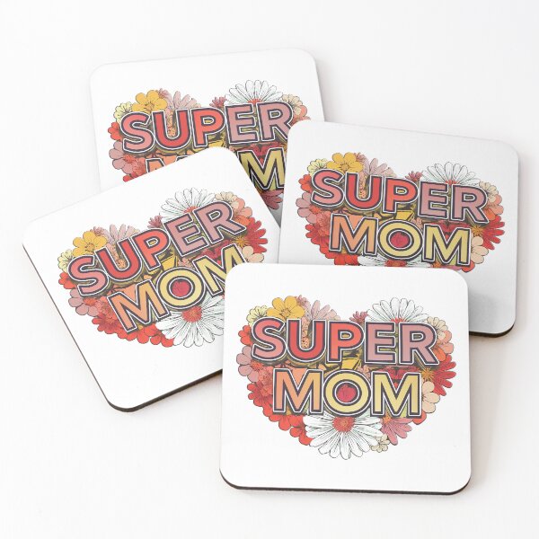 Item preview, Vintage Super Mom - Minimalist Retro Design for Mother's Day designed and sold by pod24.