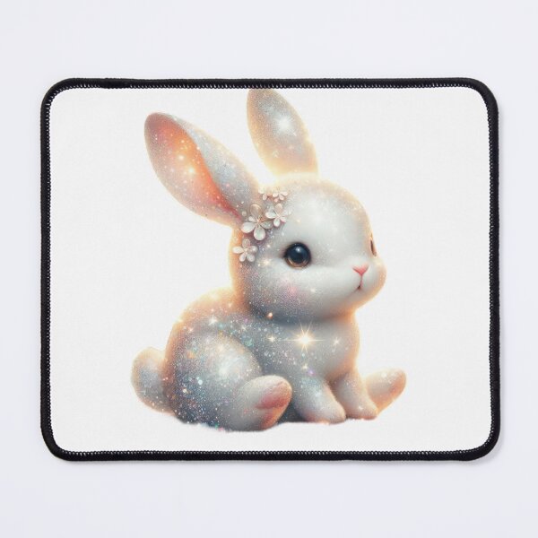 Item preview, Easter cute glitter bunny designed and sold by Expressions-Sel.