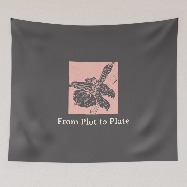 Item preview, Plot to Plate Community Gardening Enthusiasts Urban Aesthetic designed and sold by SvenJ94.