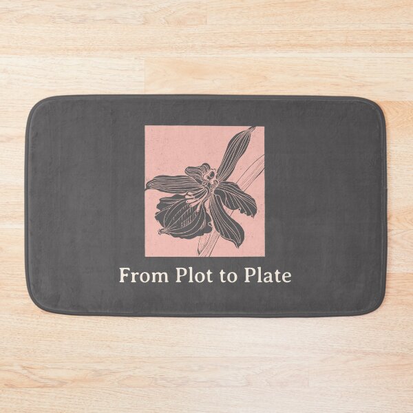 Item preview, Plot to Plate Community Gardening Enthusiasts Urban Aesthetic designed and sold by SvenJ94.