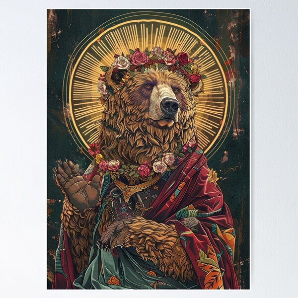 Item preview, The Holy Grawl designed and sold by wechoosebear.