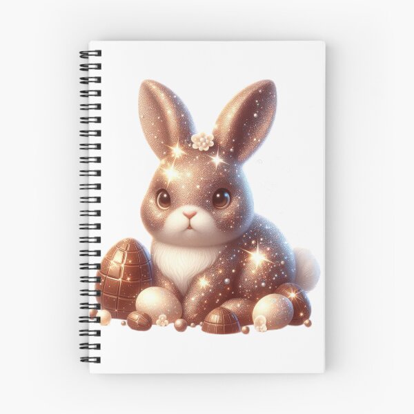 Item preview,  Easter cute shiny chocolate bunny designed and sold by Expressions-Sel.