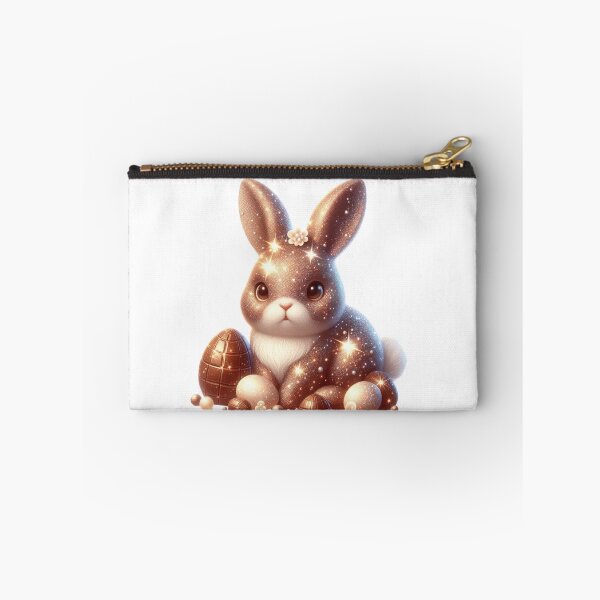 Item preview,  Easter cute shiny chocolate bunny designed and sold by Expressions-Sel.