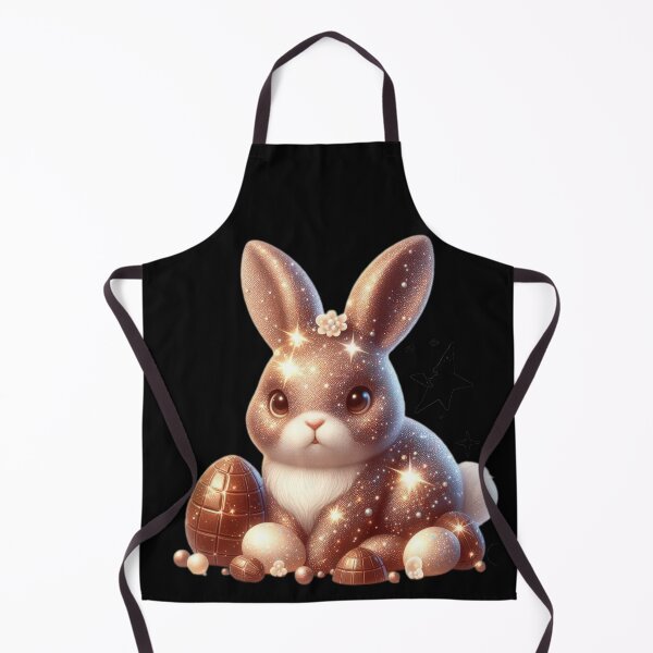 Item preview, Easter cute shiny chocolate bunny designed and sold by Expressions-Sel.