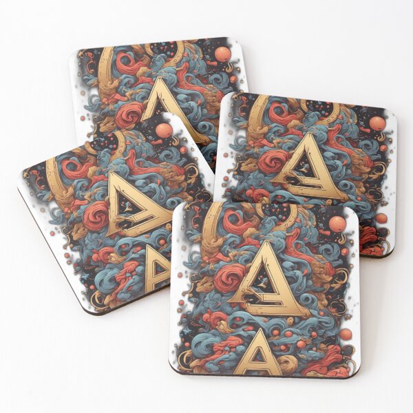 Item preview, "Alphabet Universe: Cosmic Letters Explosion designed and sold by NEWMANTRENDS.