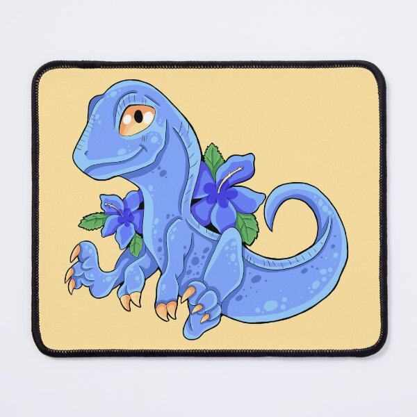 Item preview, Blue Velociraptor designed and sold by Art_with_Honesty.