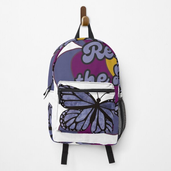 Item preview, Respect the Local Pollinators Blue Butterfly designed and sold by DesignByRoseCo.