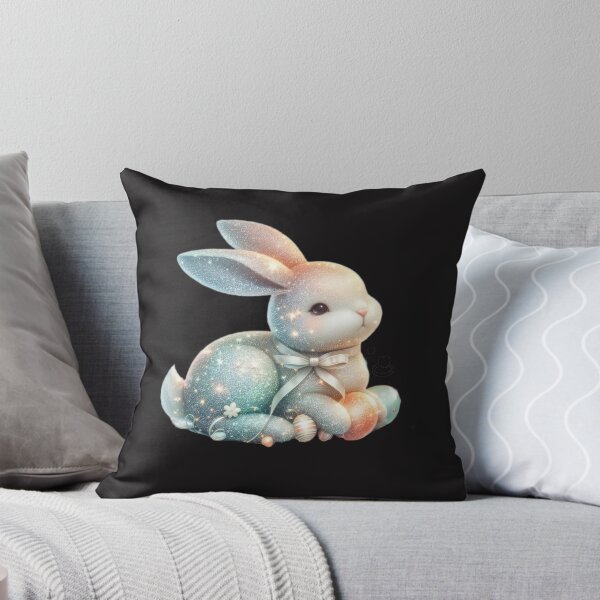 Item preview, cute  Easter glitter bunny designed and sold by Expressions-Sel.