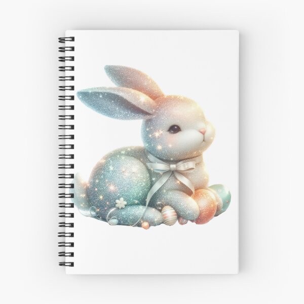 Item preview, cute  Easter glitter bunny designed and sold by Expressions-Sel.