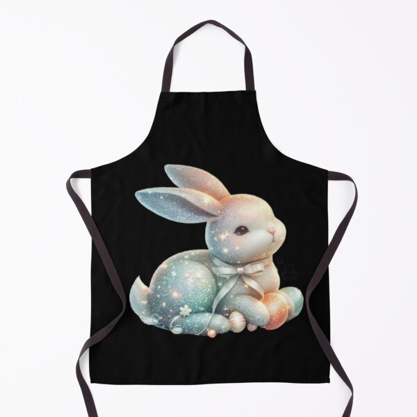 Item preview, cute  Easter glitter bunny designed and sold by Expressions-Sel.