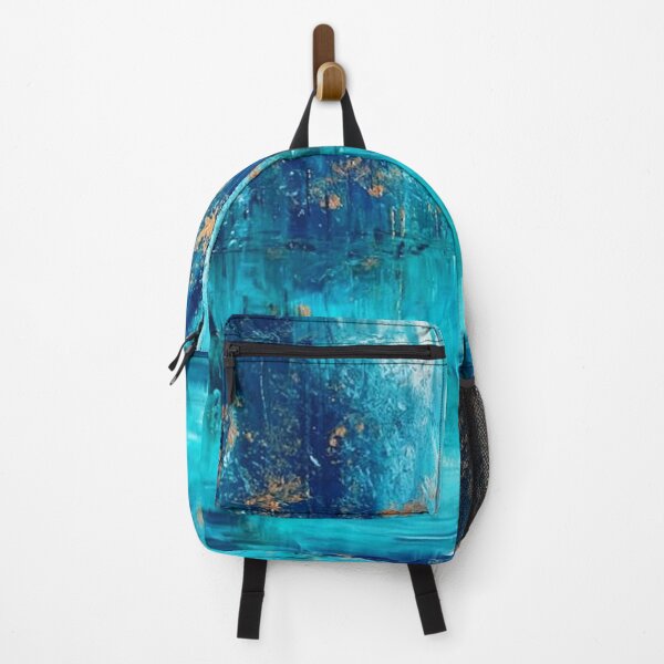 Item preview, Abstract Blue Forest Lake Fall designed and sold by saraperry.