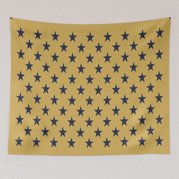 Item preview, Small NAVY BLUE and GOLD STARS   designed and sold by RachelMacht.