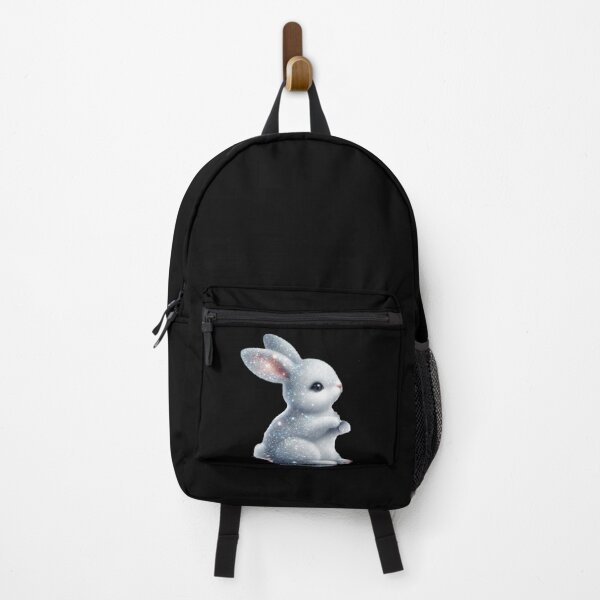 Item preview, cute Easter glitter white bunny designed and sold by Expressions-Sel.