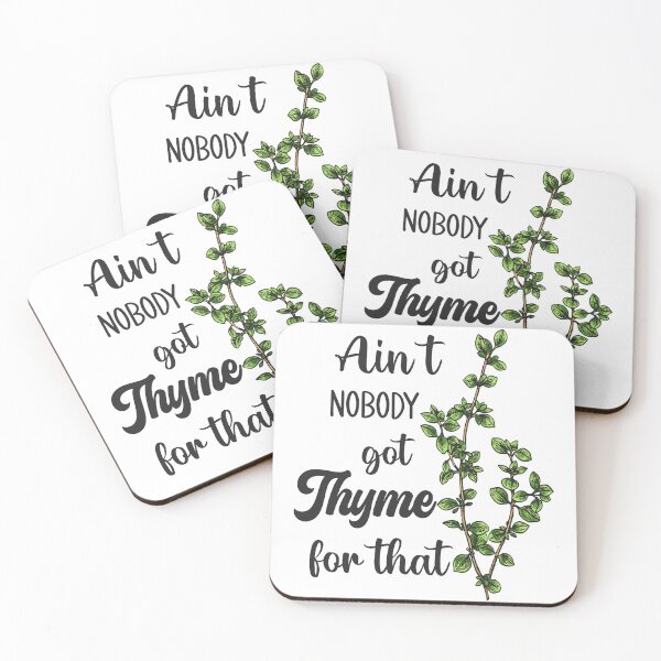 Item preview, Aint Nobody Got Thyme For That  designed and sold by RR-Arts.