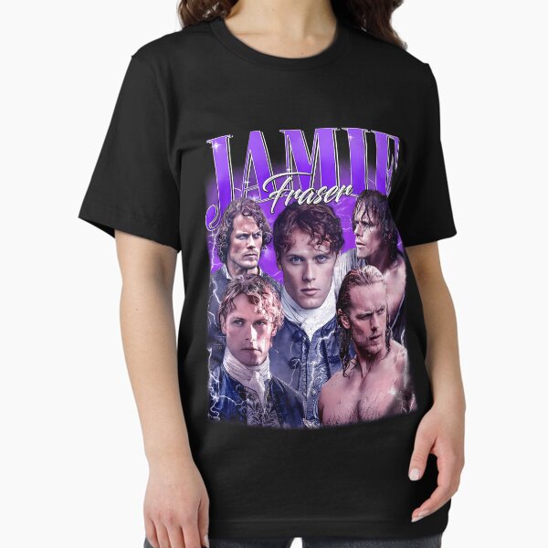 Vista previa del artículo con la obra « Camiseta vintage limitada de Jamie Fraser Outlander, regalo para mujeres y hombres», diseñado y vendido por JonathCormier.