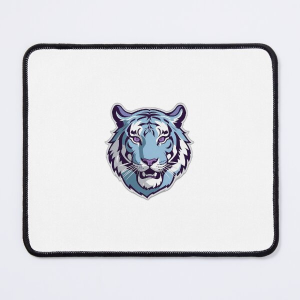Item preview, Blue and grey tiger logo designed and sold by arjad3n.