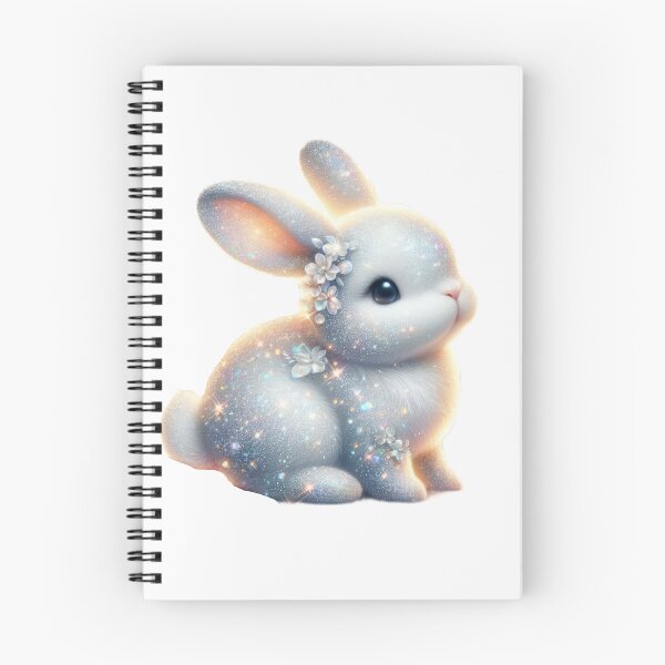 Item preview,  Easter cute  bunny with crystal flower designed and sold by Expressions-Sel.