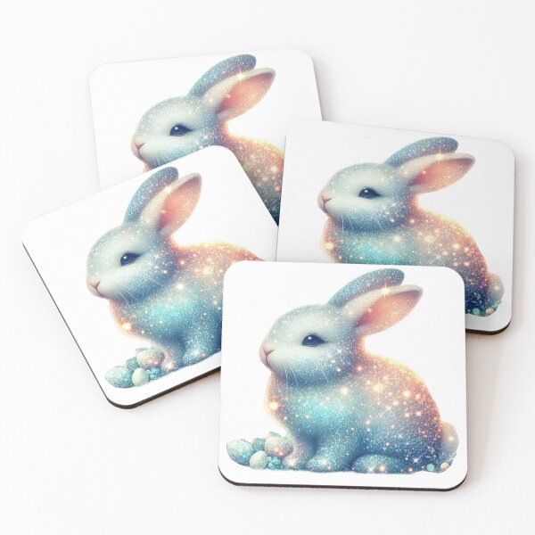 Item preview, shining Easter cute bunny  designed and sold by Expressions-Sel.