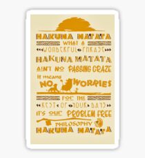 HakunaMatata Sticker
