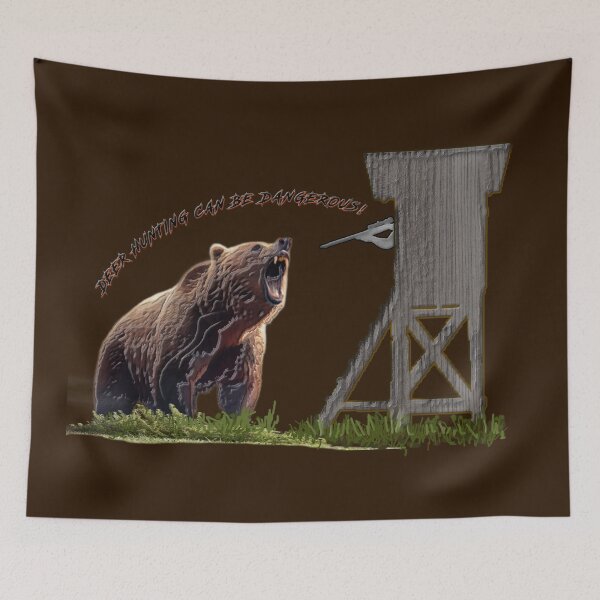 Item preview, THE DANGERS OF DEER HUNTING designed and sold by THE AMERICAN TEEVANGELIST.
