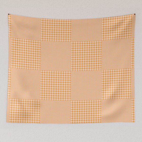 Artikelvorschau, Schönes und elegantes nahtloses Hahnentrittmuster in den Farben Pink, Orange und Beige. entworfen und verkauft von RSDigitalPrintDesign.