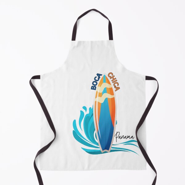 Item preview, Boca Chica Panama Surfing Surfboard Colorful Stylistic Orange Blue designed and sold by julyperson.