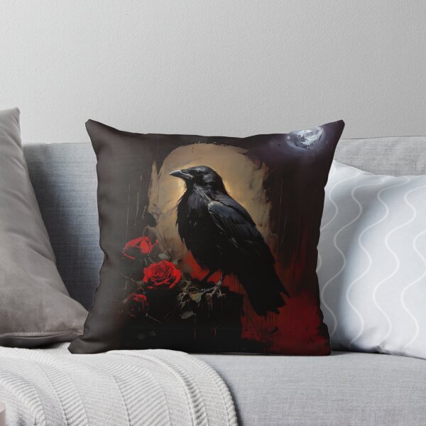 Aperçu de l'œuvre Le Corbeau de Frazetta : une vision obsédante créée et vendue par Colorful-Garden.