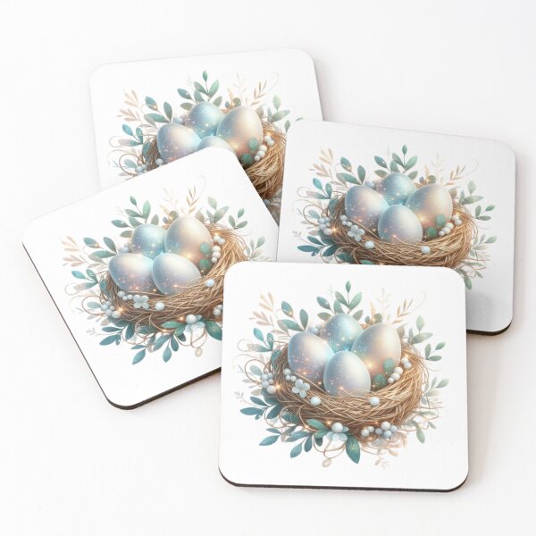 Item preview, nest with easter eggs designed and sold by Expressions-Sel.