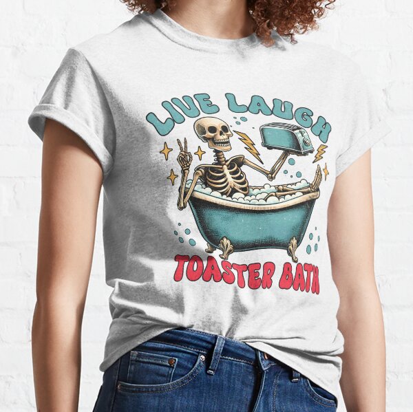 Item preview, Live Laugh Toaster Bath designed and sold by BeansterNL.