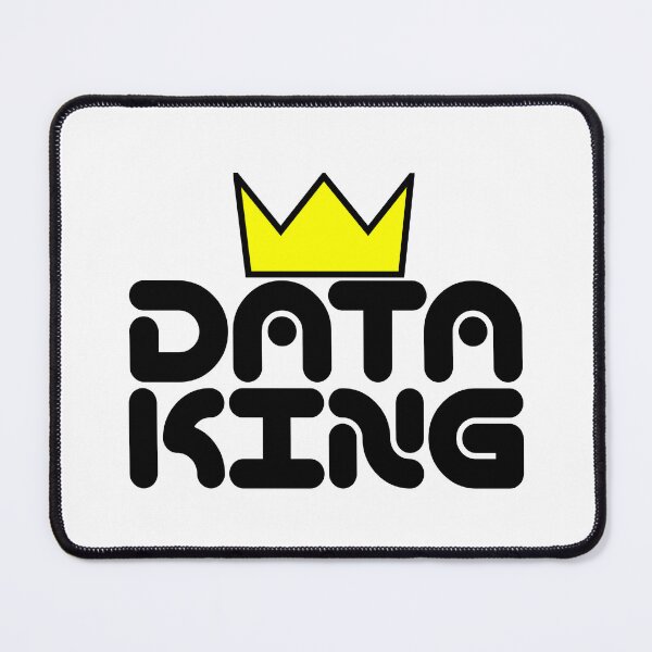 Item preview, Data King Funny Data Analyst  designed and sold by HappyArts90.