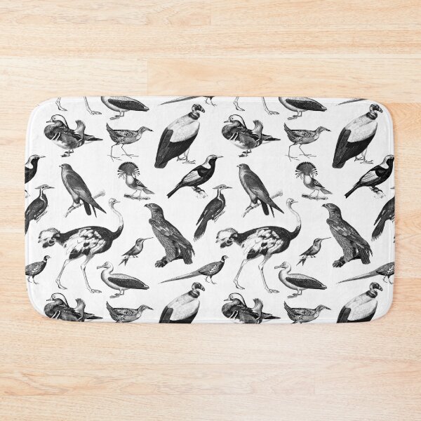 Item preview, Birds Vintage Illustrations Pattern designed and sold by alinabeska.